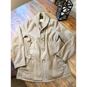 Life After Denim‎ Jacket Cotton Twill Jacket Plaid Lined Men's Medium